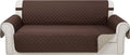 Reversible 4 Seater Sofa Cover 91 in Large Couch Cover - Durable