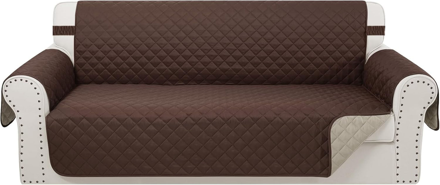 Reversible 4 Seater Sofa Cover for Large Couch Protection