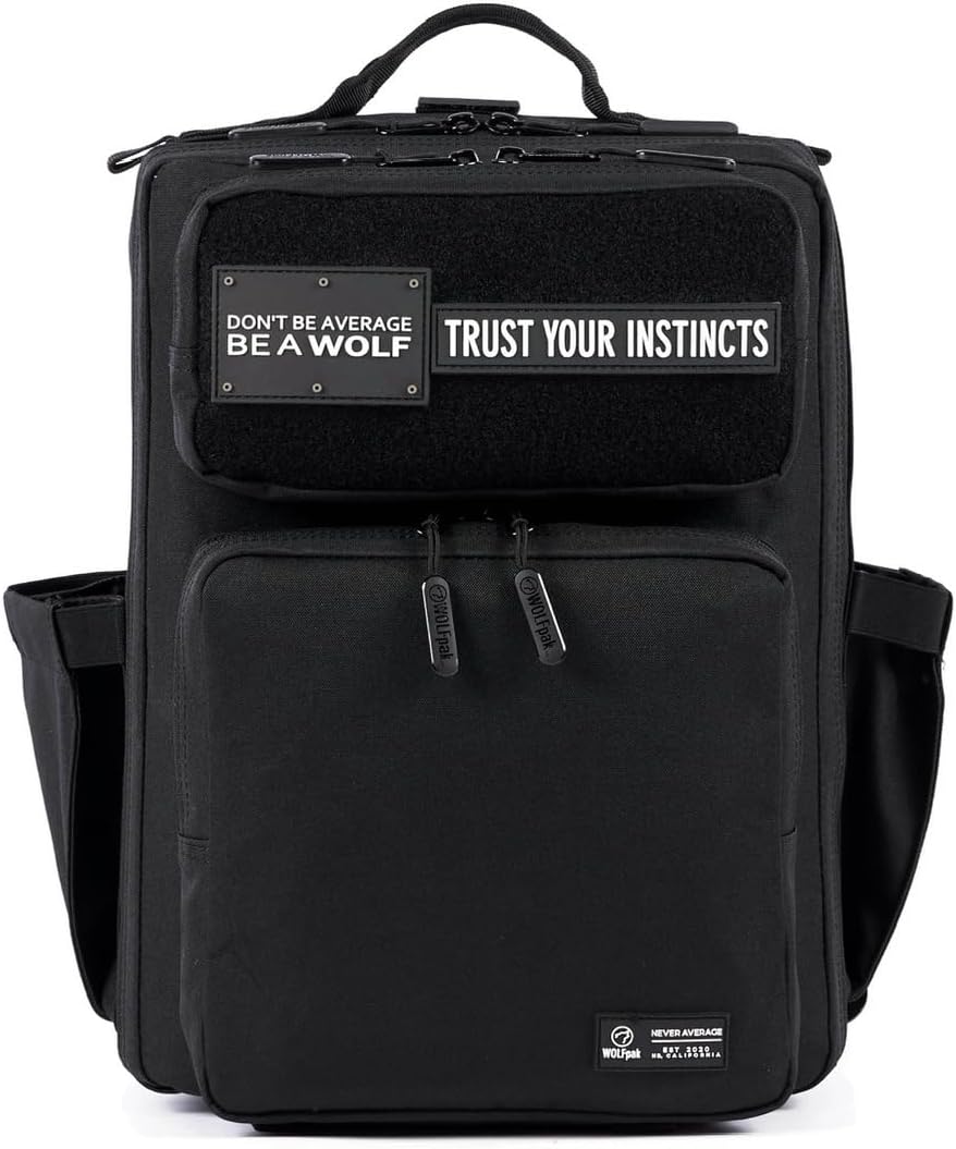 WOLFpak 15L Slim Tactical Gym Backpack for Everyday Carry