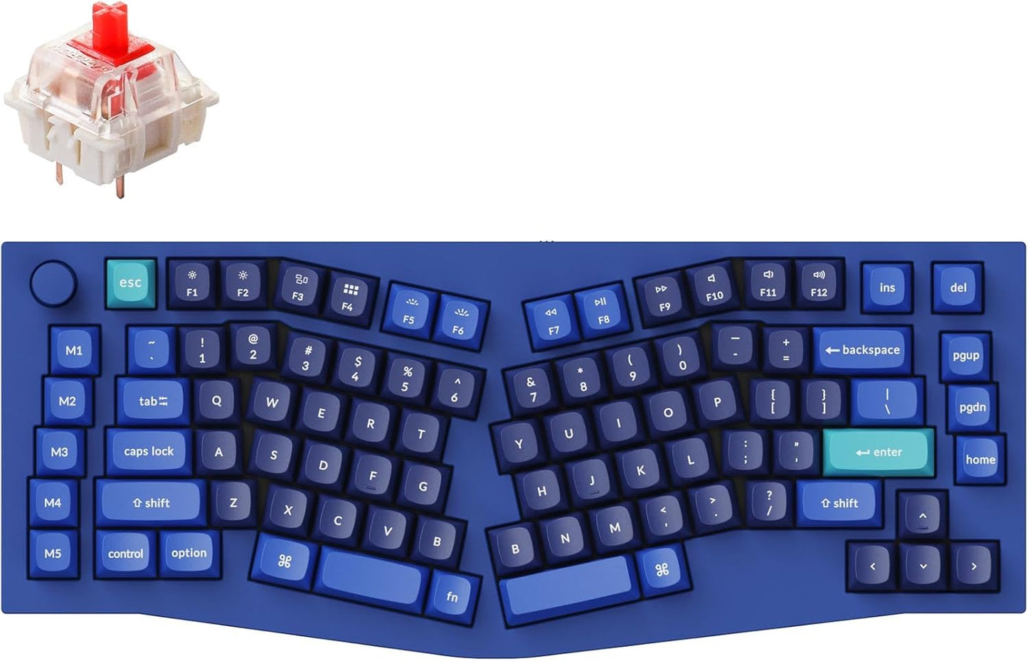 Customize Your Keychron Q10 with Hot-swappable G Pro Red Switch