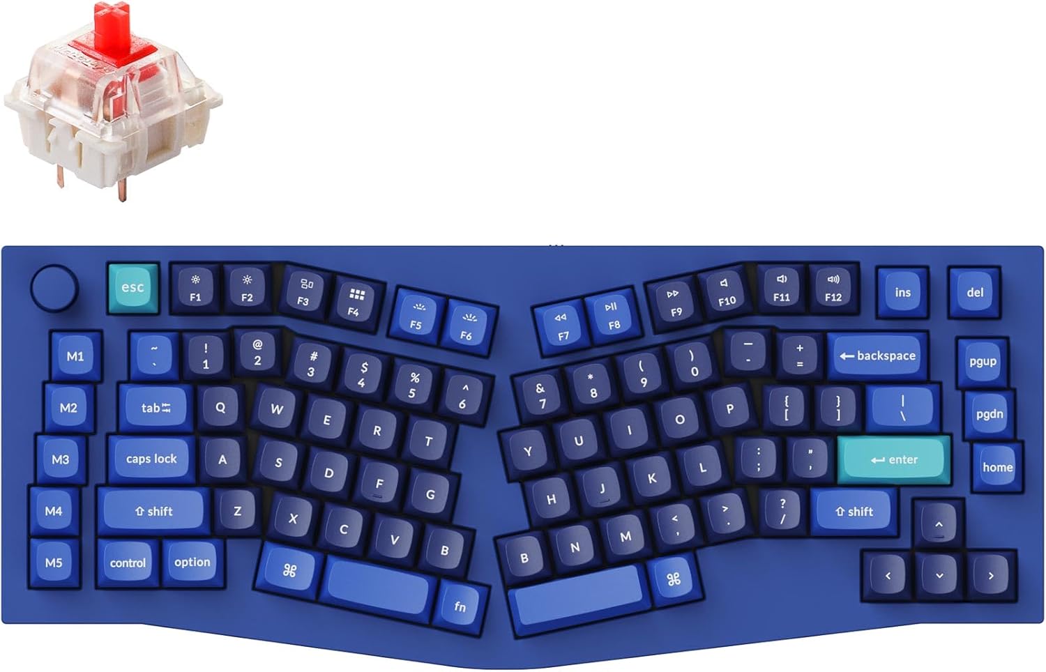 Customize Your Keychron Q10 with Hot-swappable G Pro Red Switch