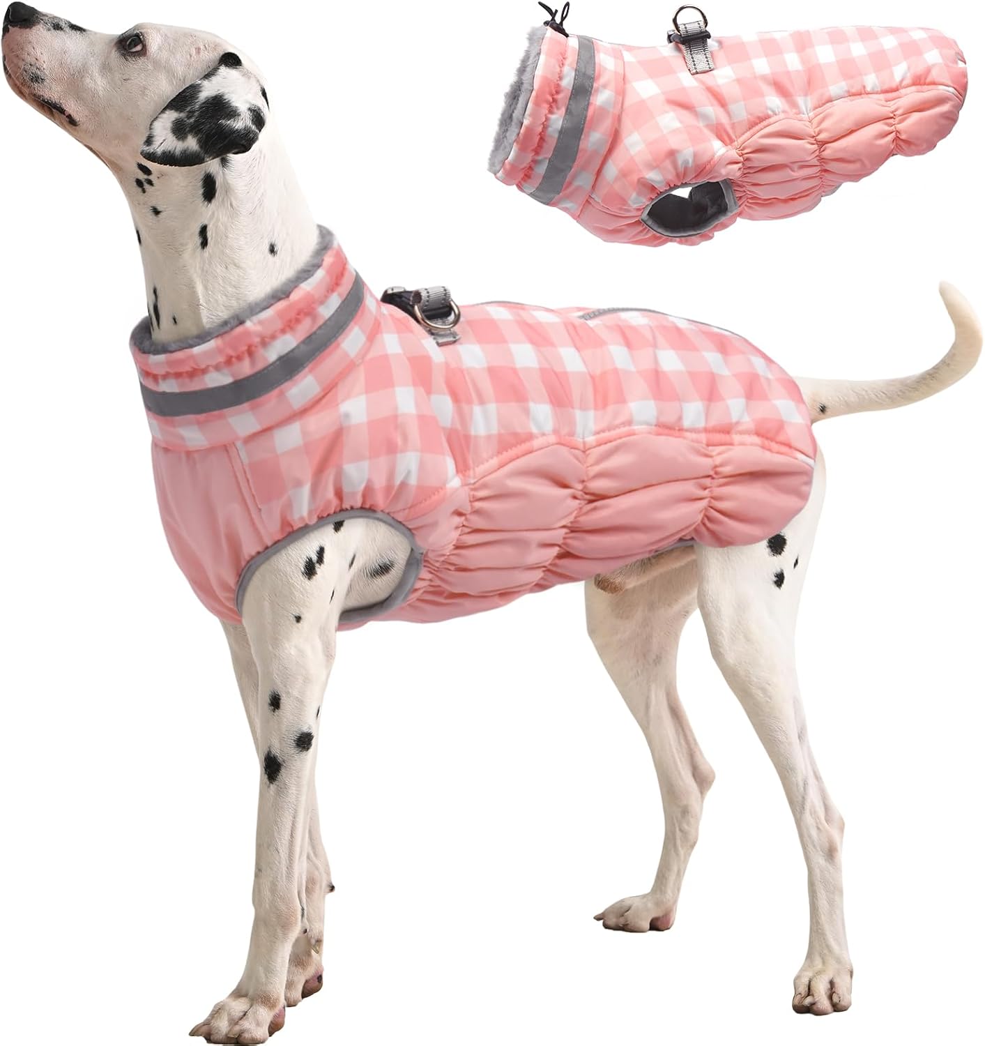 FUAMEY Dog Coat for Large Dogs - Waterproof Winter Jacket