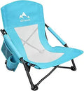 Oileus Low Beach Chair for Beach Tent & Shelter - Ultralight Recliner