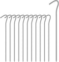 Heavy Duty Rust-Resistant Tent Stakes - 12 Pack