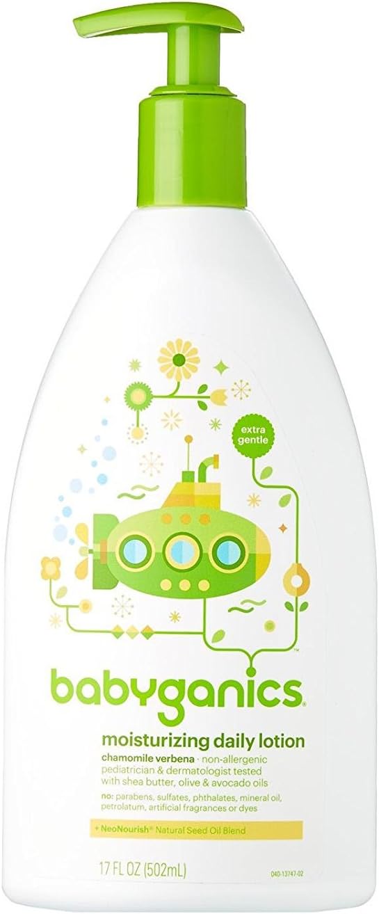 Babyganics Gentle Daily Lotion, Moisturizing & Soothing