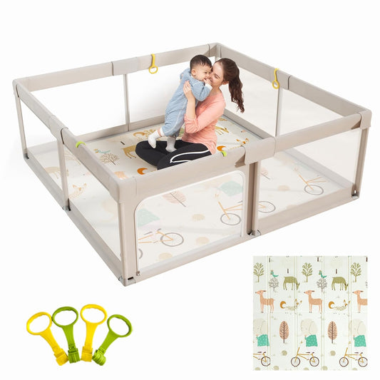 Extra Large Safety Baby Playpen - Indoor/Outdoor Fun!