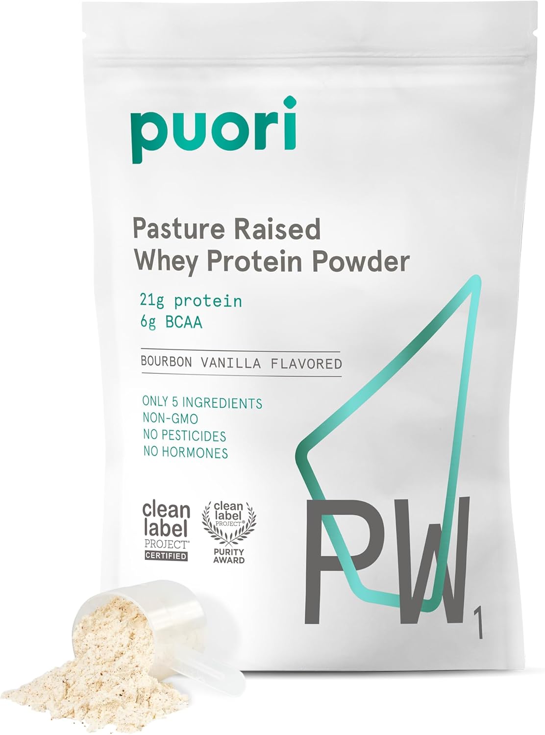 Puori Whey Protein Powder for Muscle Gain & Recovery - 30 Servings