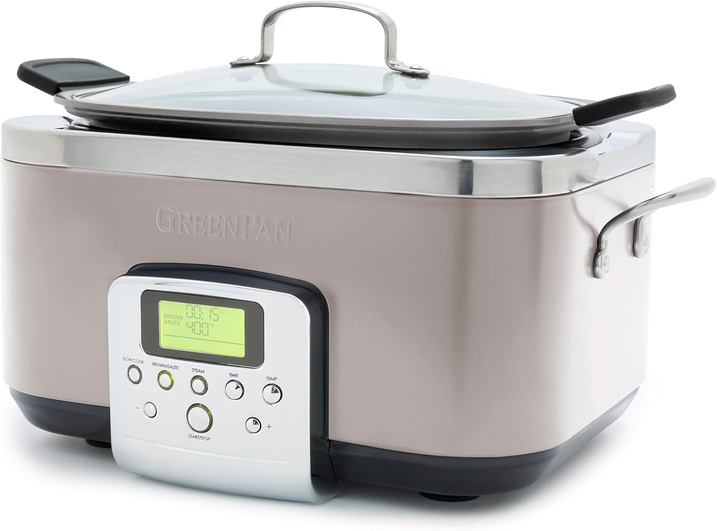 GreenPan Elite 8-in-1 Programmable 6QT Electric Slow Cooker