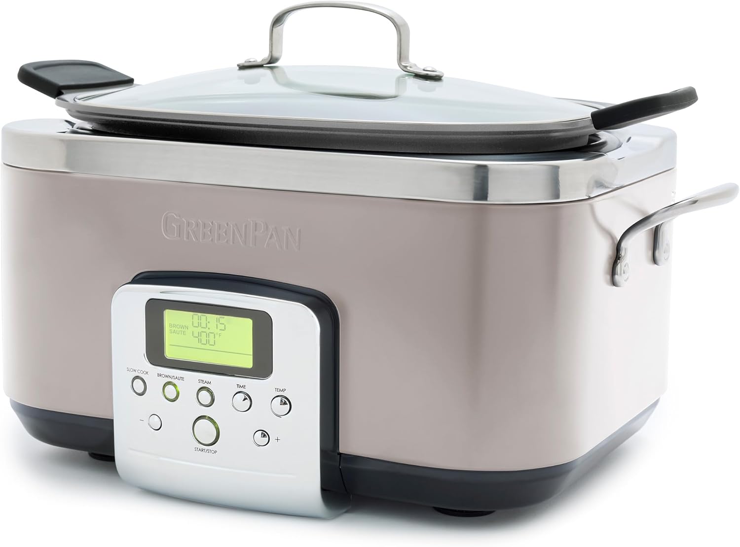 GreenPan Elite 8-in-1 Programmable 6QT Electric Slow Cooker