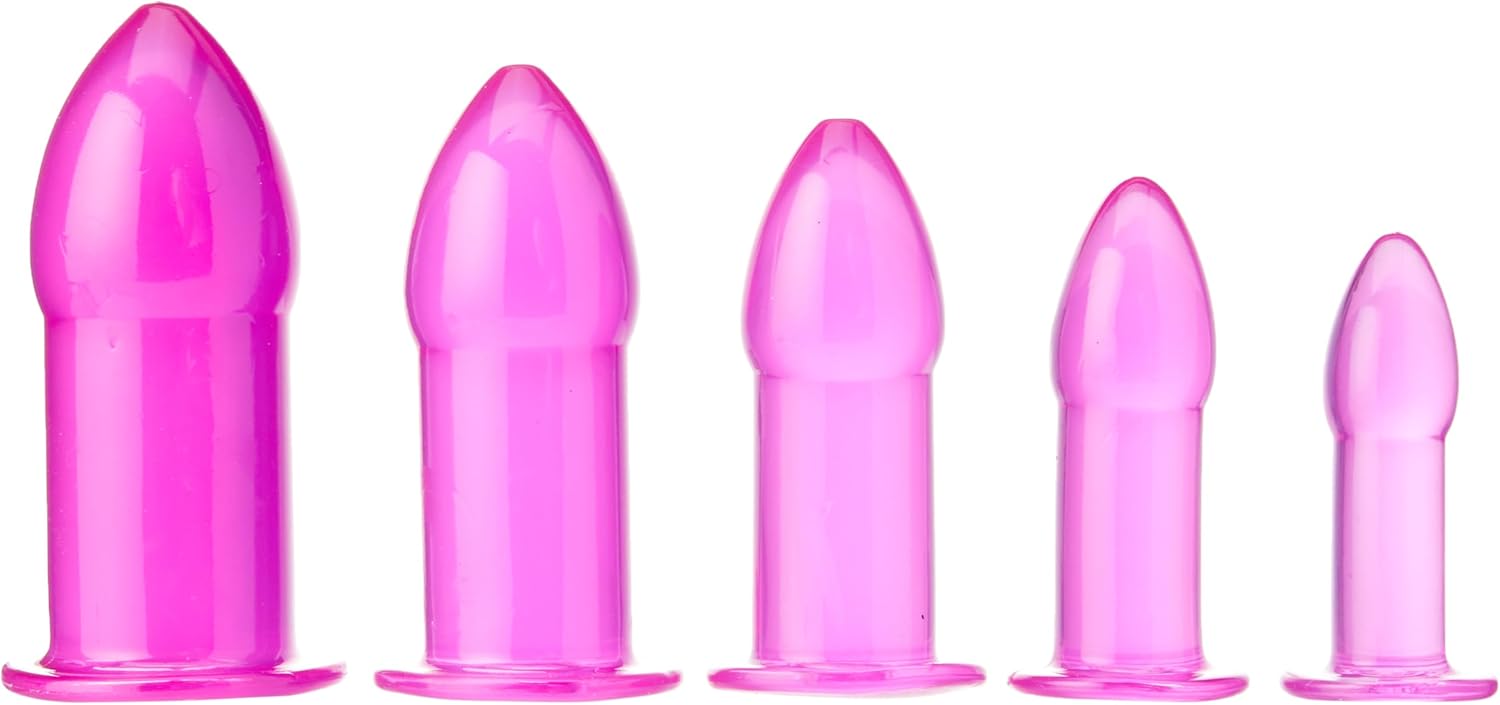 5 Piece Anal Trainer Set for Beginners and Experts Alike