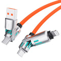 Lightning-Fast 4-in-1 Universal Charger Cord by Fostex