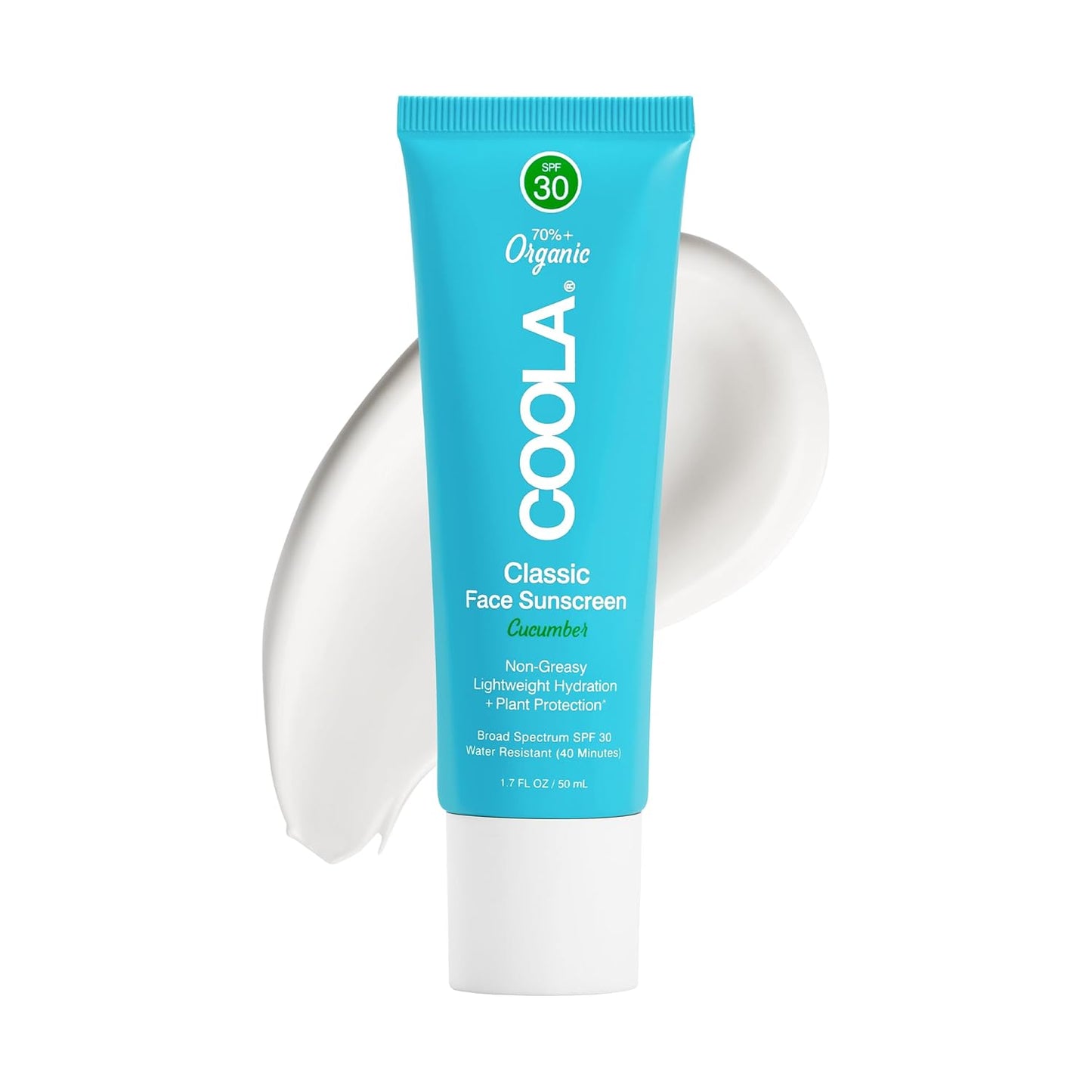 COOLA Organic Face Sunscreen SPF 30 for Daily Skin Protection