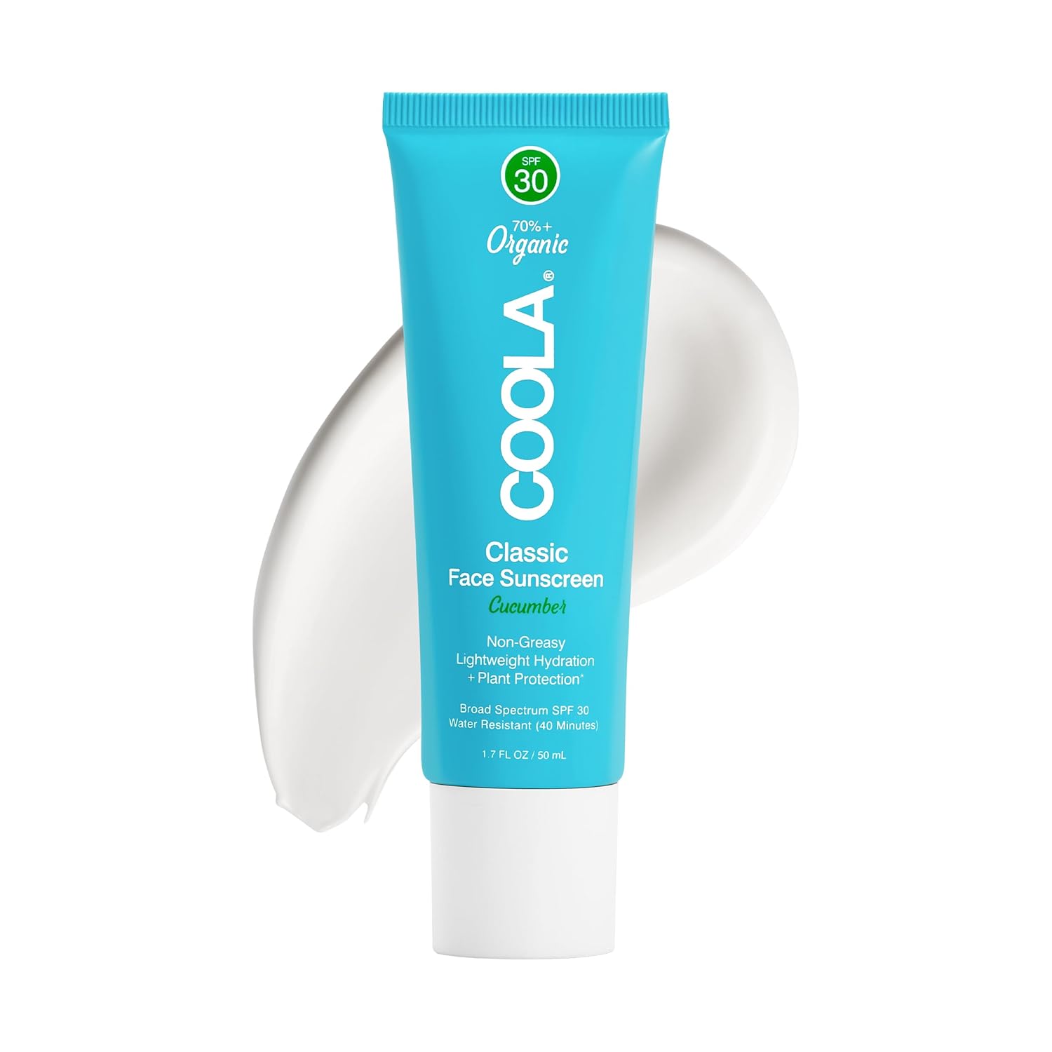 COOLA Organic Face Sunscreen SPF 30 for Daily Skin Protection