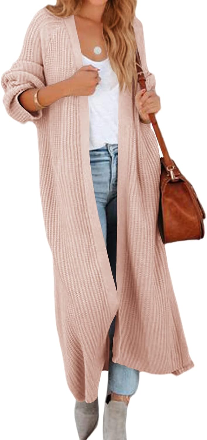Women's Oversized Long Cardigan Sweaters for Cozy Style