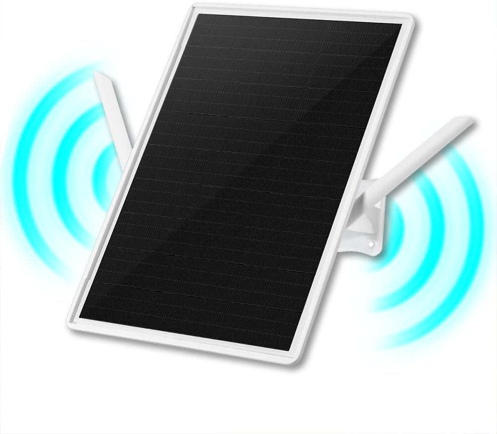 WiFi Extender Signal Booster for Outdoor Use with Solar Power