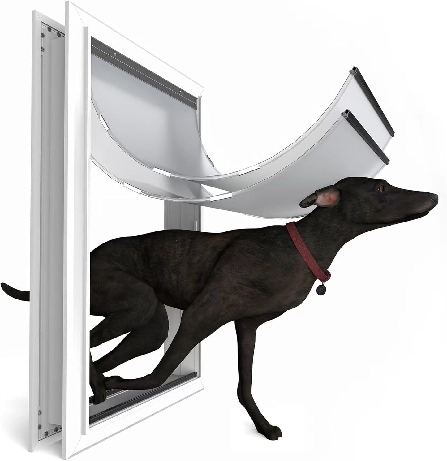 Extra Large Dog Door for Extreme Weather and Heavy Duty Use