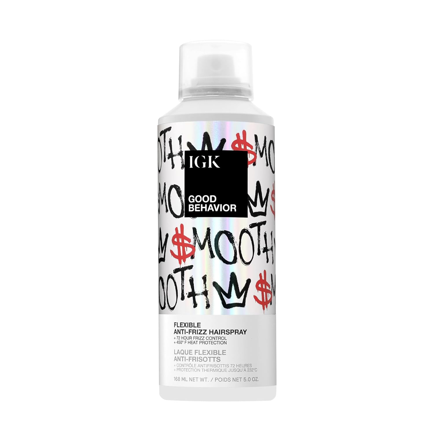 IGK GOOD BEHAVIOR Flexible Hairspray for Effortless Styling