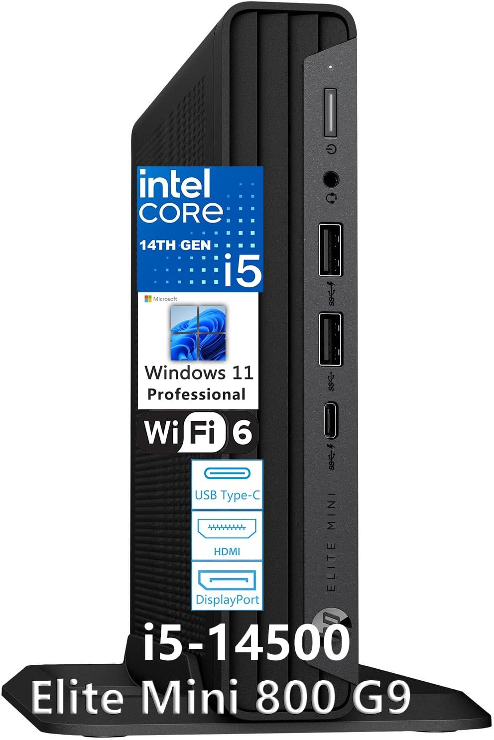 HP Elite Mini 800 G9 Business Mini PC for Compact Workspaces