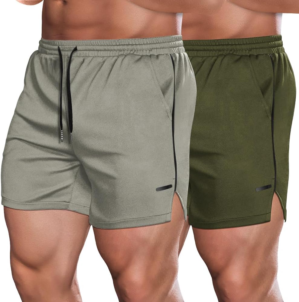 COOFANDY Men's 5 Inch Gym Workout Shorts for Active Lifestyle