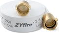 ZYfire Fire Hose 2-1/2ft ID x 25 ft Single Jacket TPU - Lightweight