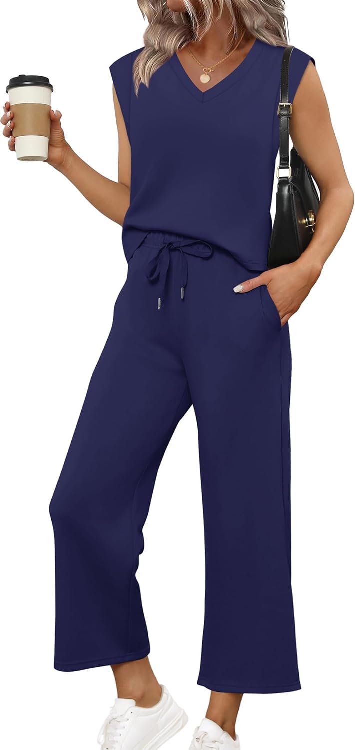 Stylish Two Piece Sets for Women Summer Vacation Travel Outfits