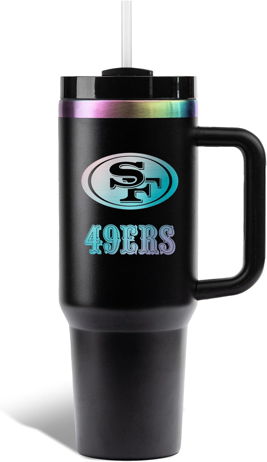 NFL 40oz Iridescent Tumbler - Perfect for Game Day Hydration