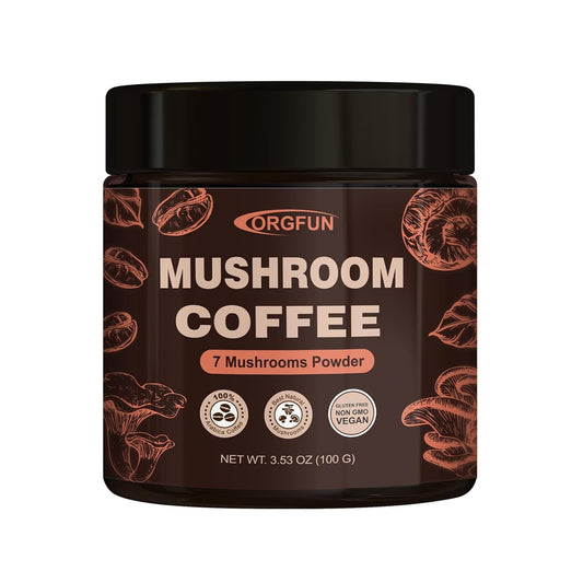 ORGFUN 7 Superfood Mushroom Arabica Coffee