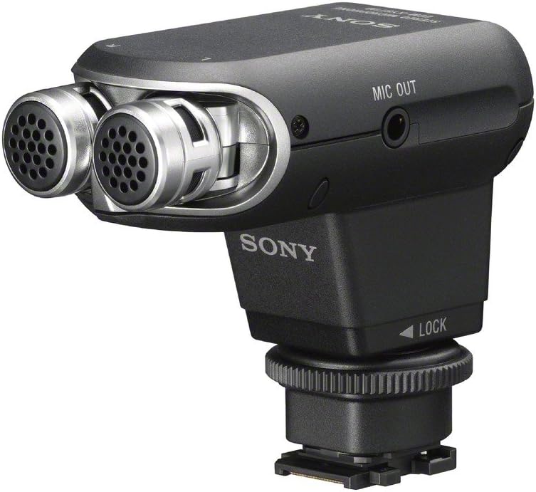 Sony ECMXYST1M Stereo Microphone for High Quality Sound