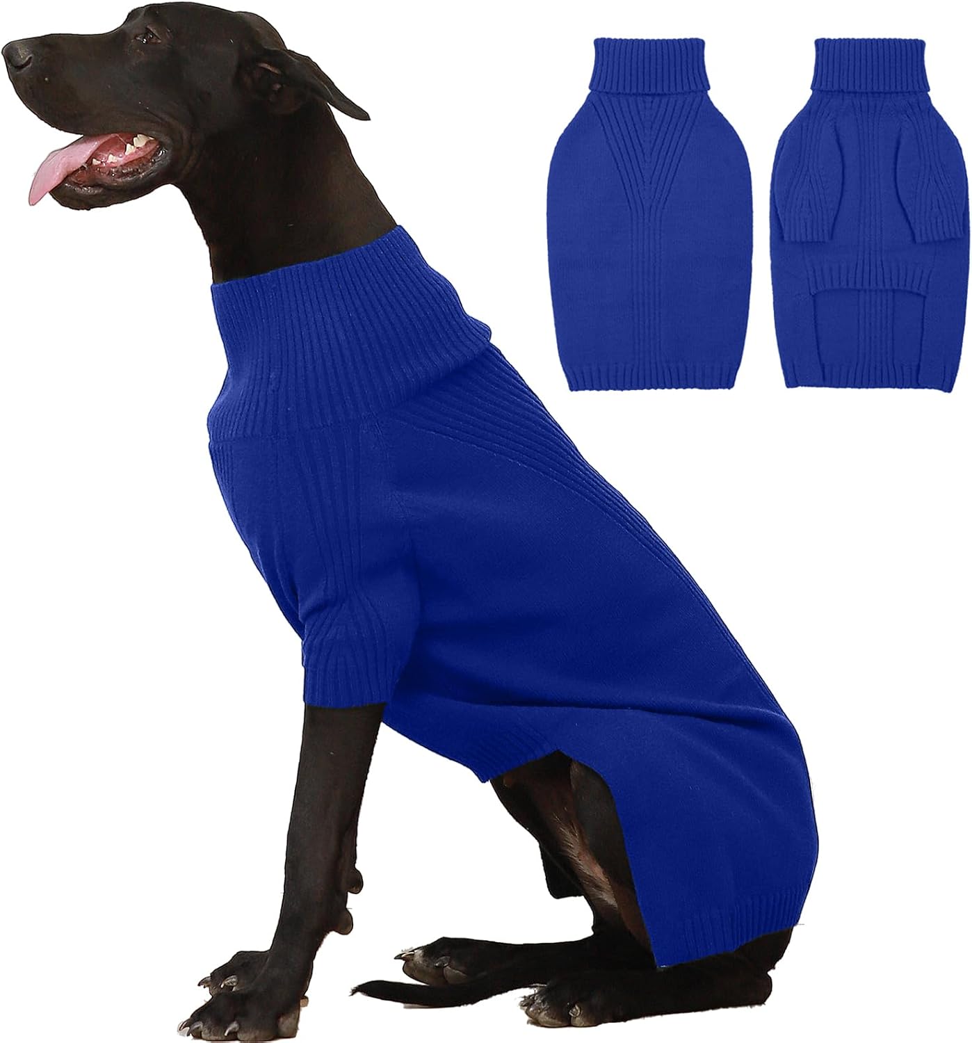 IECOii Extra Large Dog Sweater 4XL for Giant Breed Dogs