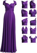 Infinity Dress Long Convertible for Women - Plus & One Size Fit
