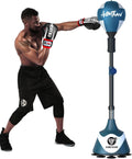 Reflex Boxing Bag with Stand for Adults & Kids - Height Adjustable