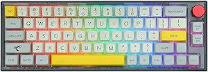 EPOMAKER TH66 Pro 65% Hot Swappable Mechanical Gaming Keyboard