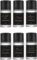 Car Air Freshener Essential Oil 6-Pack - Long-Lasting Scents