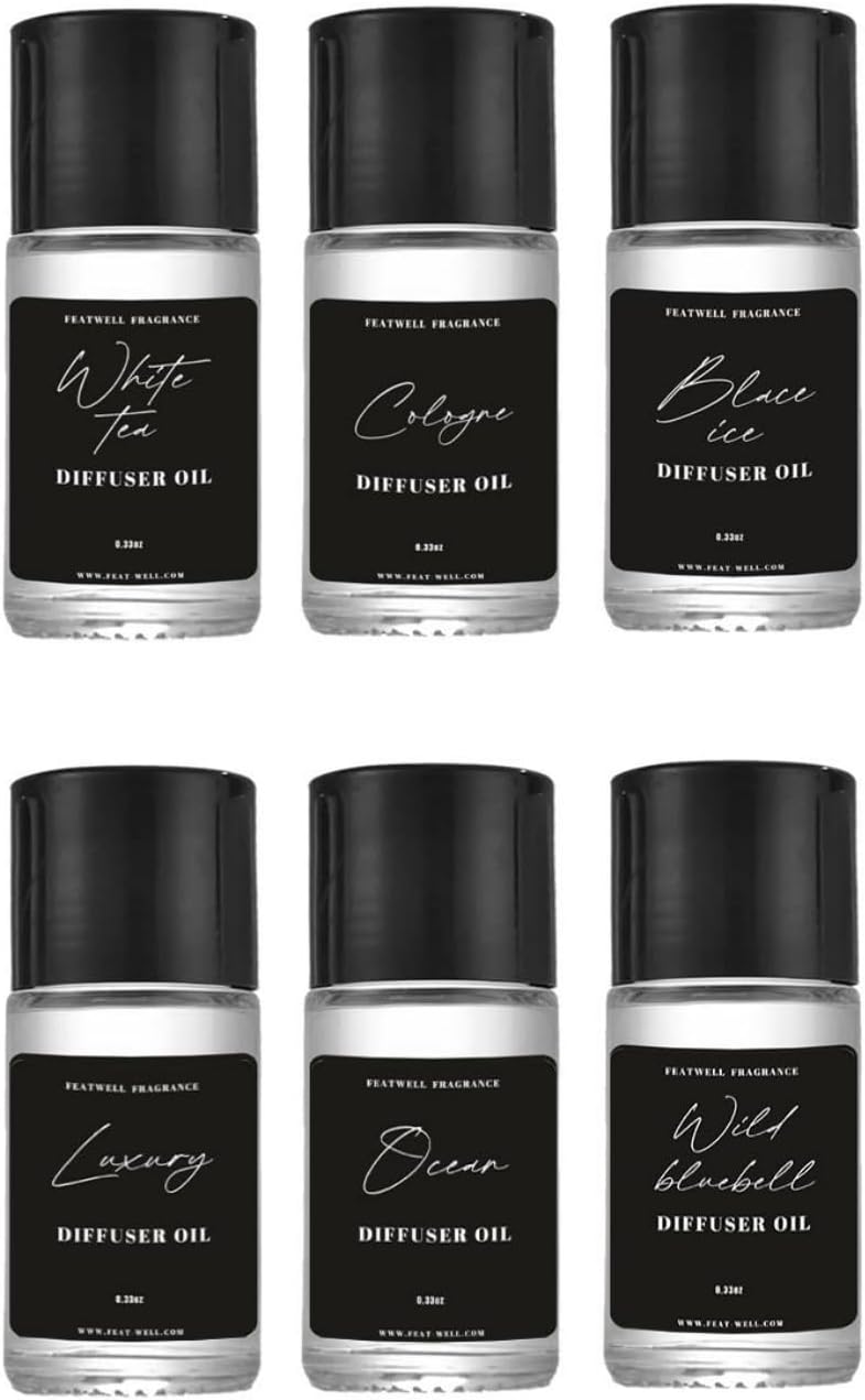 Featwell Car Air Freshener Essential Oils Set