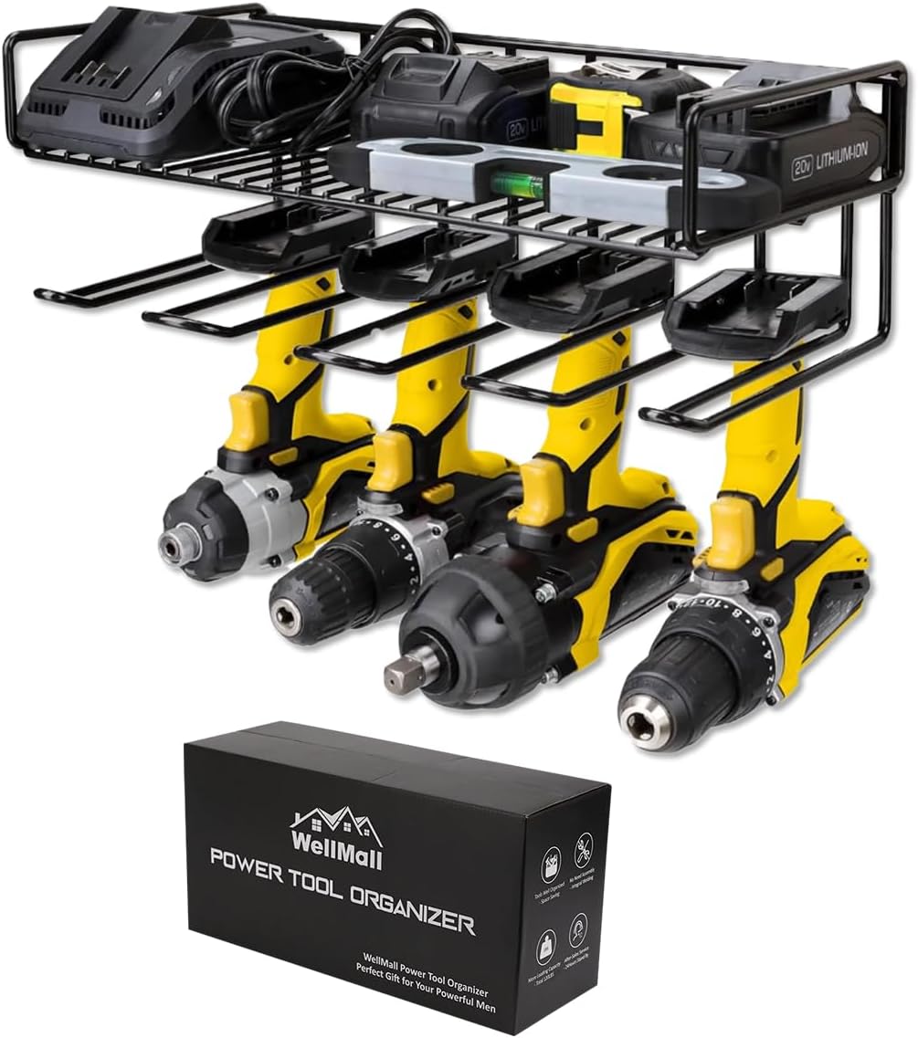 Sturdy Steel Tool Organizer | Ideal for Power Tools