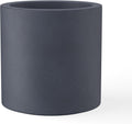 Kante 12.6in Round Concrete Planter - Modern Large Cylindrical Pot