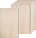 12 Pack Basswood Sheets for Crafts 12 x 20 in - Unfinished 3mm Boards