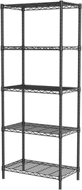 SINGAYE Wire Shelving 12 x 22 x 59 in Adjustable Rack - Space Saving
