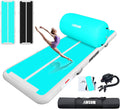 AWSUM 10ft Gymnastics Air Mat with Air Roller and Electric Pump