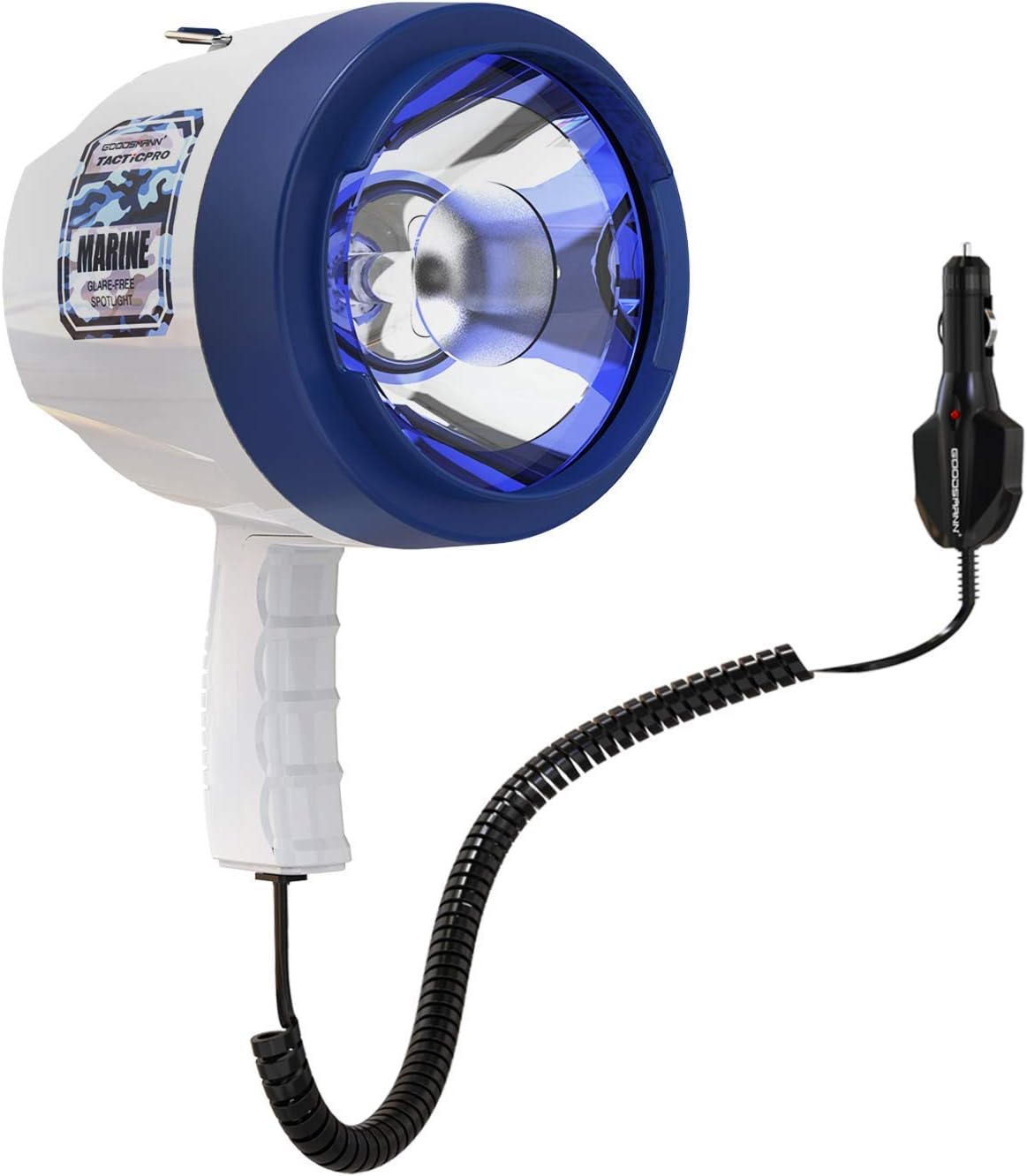 GOODSMANN Marine Spotlight Corded Handheld 12 Volt DC Light