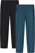JINSHI Womens Pajama Pants with Pockets - Soft Lightweight Lounge