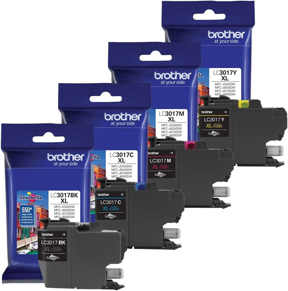 Print More with Brother MFC-J6930DW High Yield Ink Set