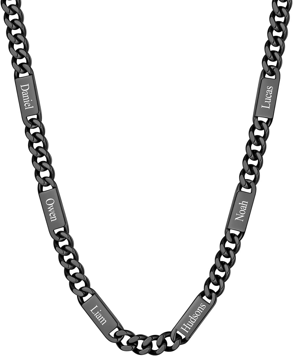 Personalized Stainless Steel Cuban Link Chain for Men Women
