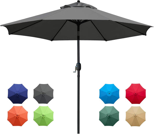 Sunnyglade 9Ft Patio Umbrella for Outdoor Comfort and Style
