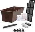 EarthBox 80153 Garden Kit Organic Chocolate - Maintenance-Free Planter