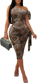Womens 2 Piece One Shoulder Crop Top and Capri Pants Set - Sleek Fit