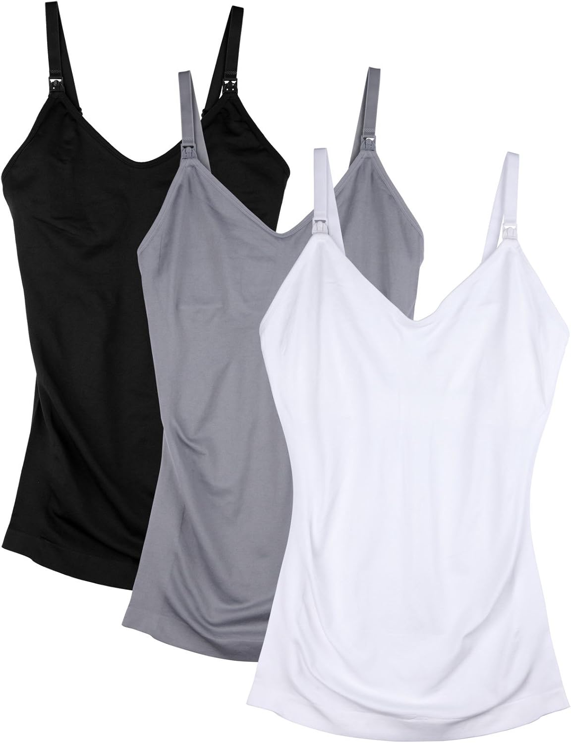 Womens Maternity Nursing Tank Cami for Comfortable Breastfeeding