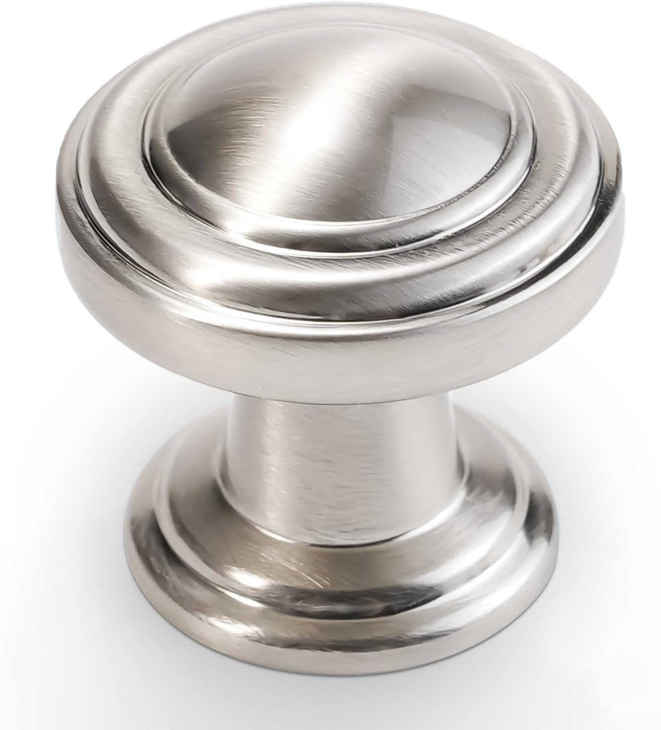 30 Pack Brushed Satin Nickel Kitchen Cabinet Knobs for Home