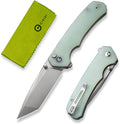 CIVIVI Brazen Folding Knife - Sharp Tanto EDC with G10 Handle