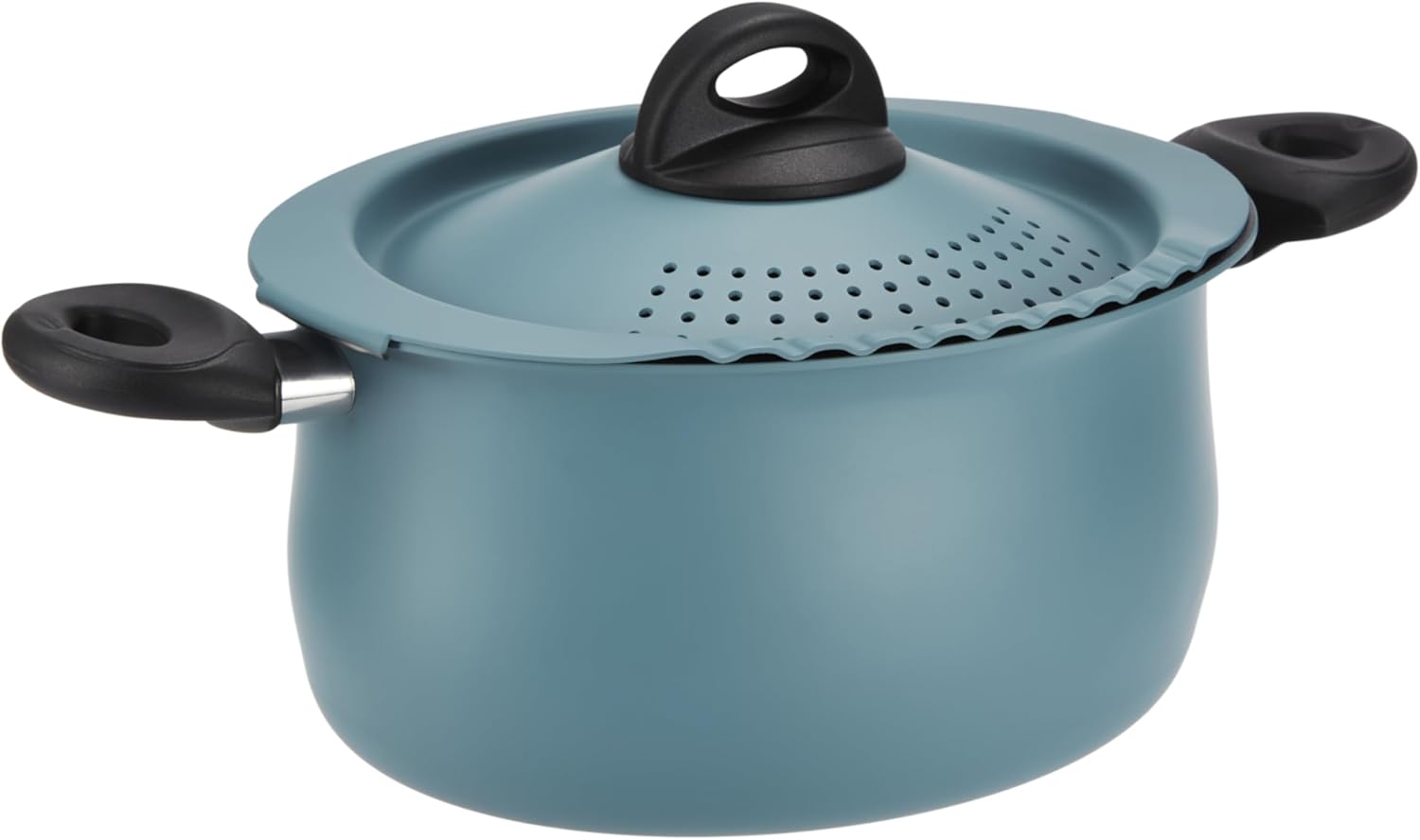 Bialetti Taste of Italy Nonstick Pasta Pot with Strainer Lid